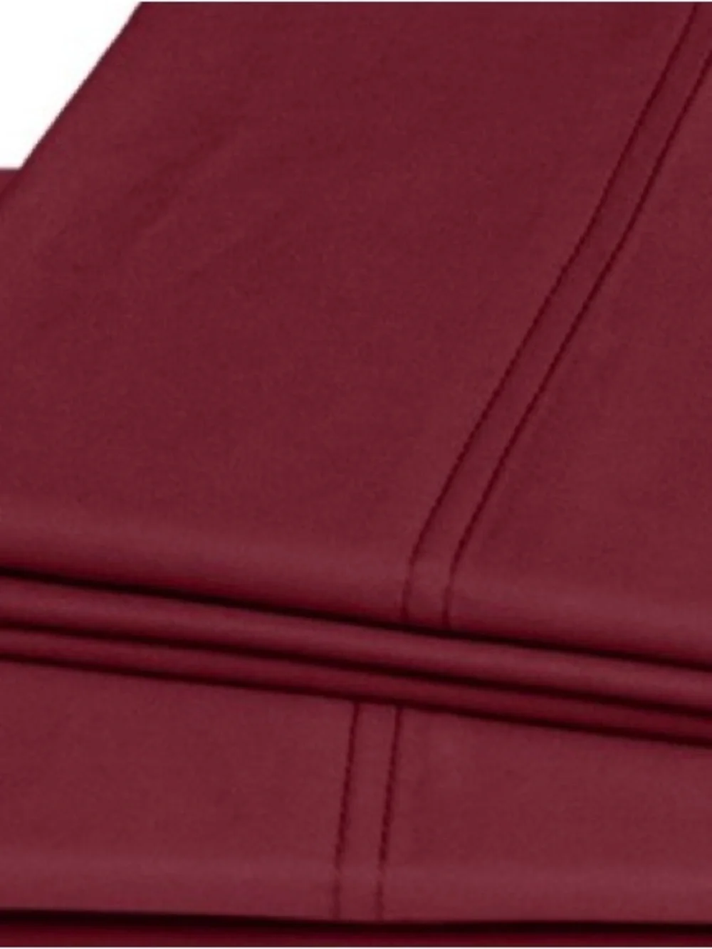 STANDARD 100% Cotton Sateen 600 Thread Count Pillowcases (2-Pack) BRICK RED